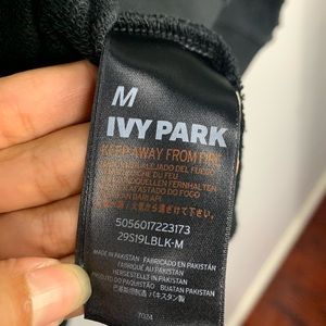 IVY PARK Sweaters - IVY PARK X BEYONCE Black Logo Crewneck Sweater IVY PARK Sweaters - IVY PARK X BEYONCE Black Logo Crewneck Sweater